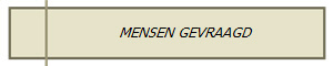 MENSEN GEVRAAGD