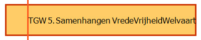 TGW 5. Samenhangen VredeVrijheidWelvaart