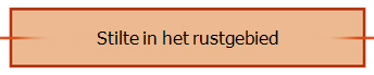 Stilte in het rustgebied